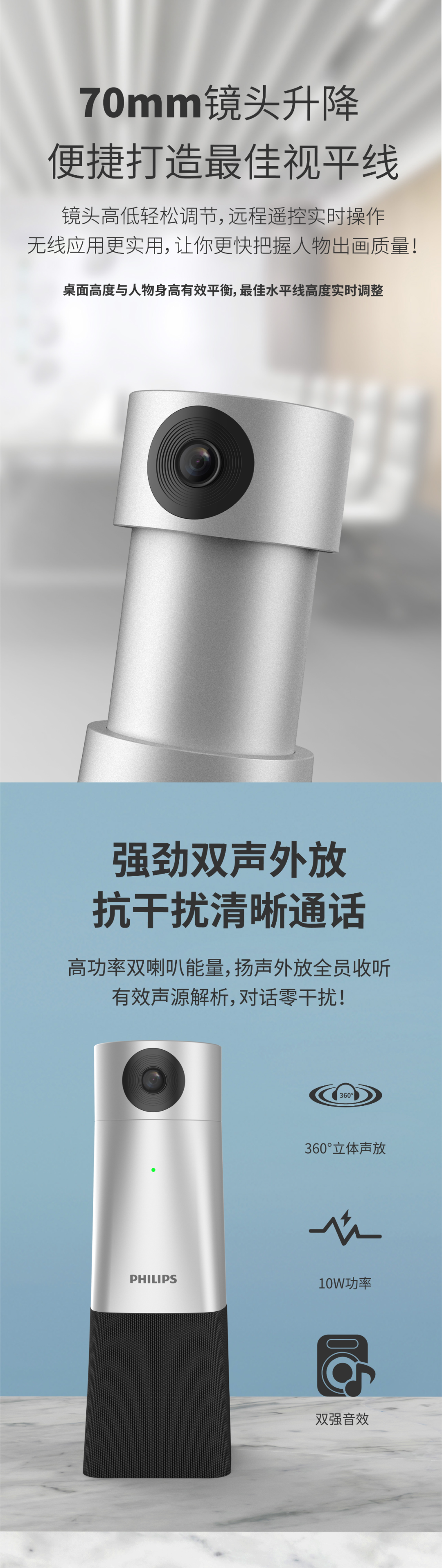 4K新(xīn)品上市｜「飞利浦PSE0550」会议影像新(xīn)势力，震撼登场